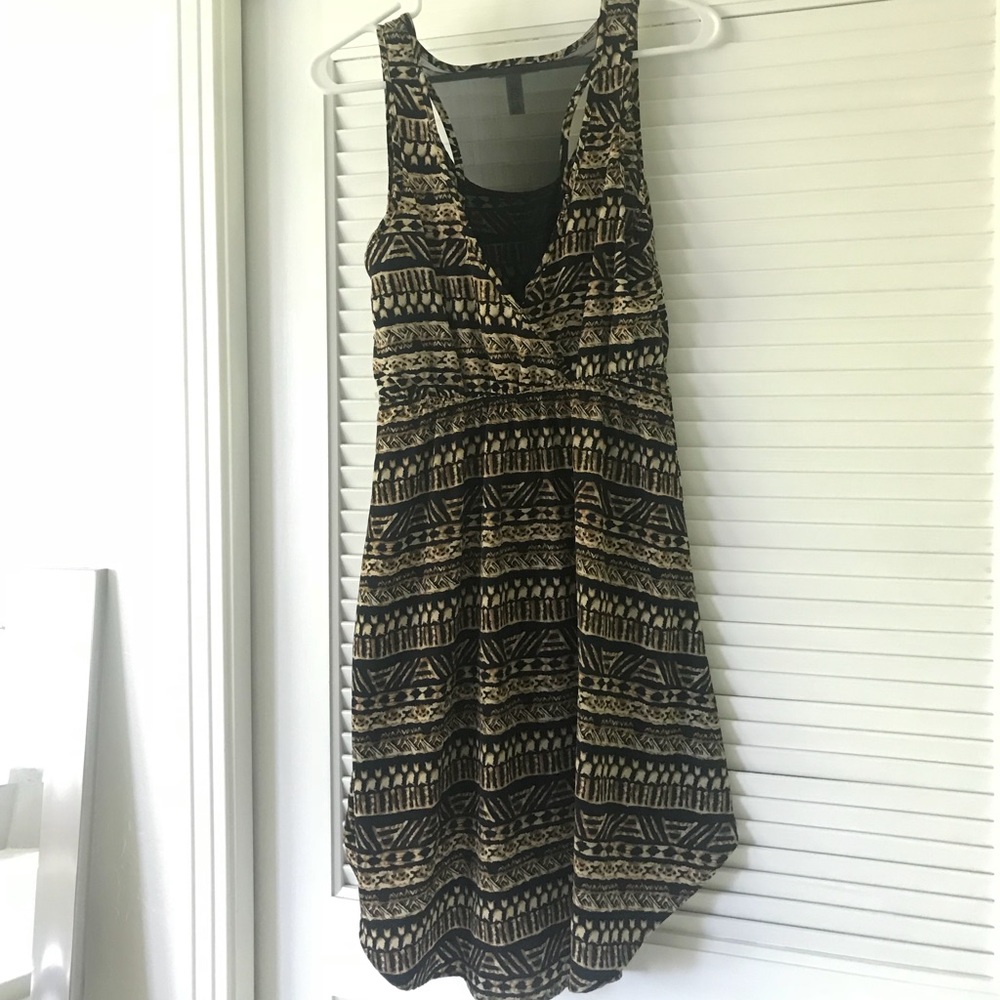 NEW Hi low tribal print flowy summer tank dress